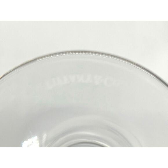 Tiffany & Co Set of 2 Crystal Champagne Flutes Signed Made in Italy 9.5" - Picture 6 of 9
